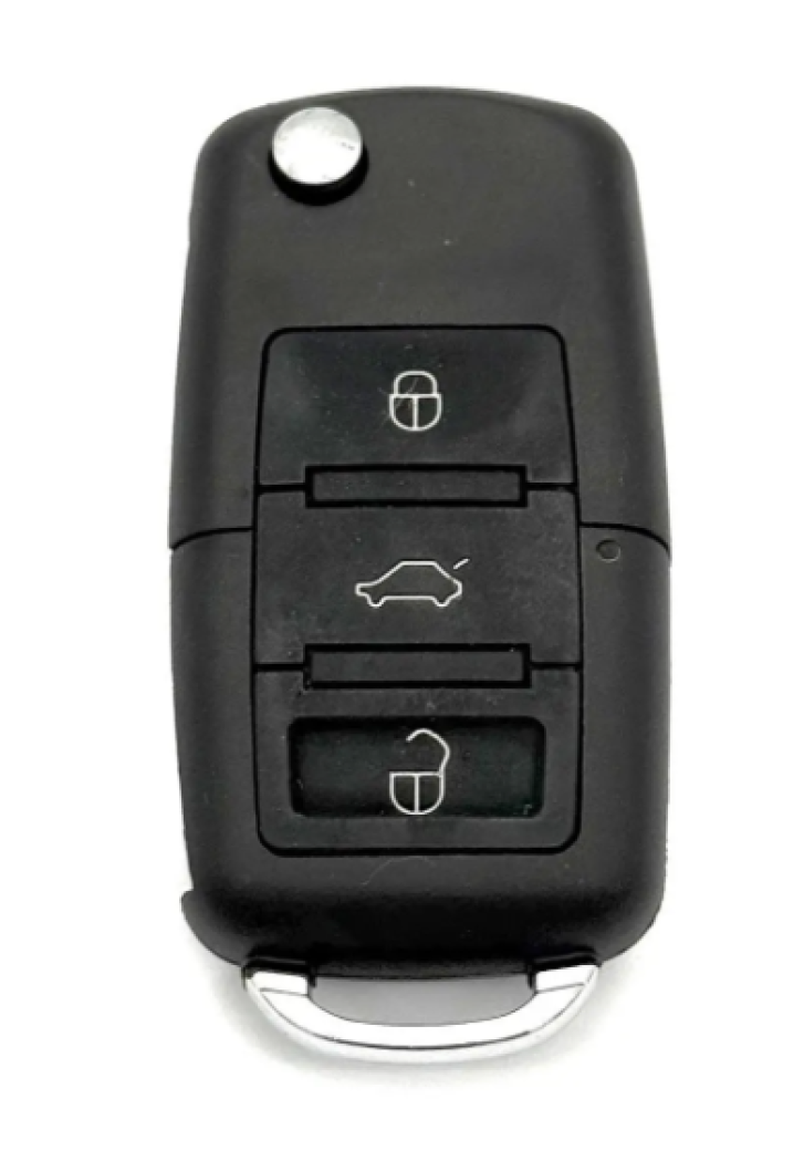 Корпус ключа GP Volkswagen три кнопки (1J0959753DJ)