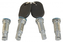 Личинка замка Iveco E1/2 комплект 4 шт