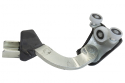 Ролик двери Iveco E4/5 правой верхний с кронштейном