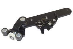 Ролик двери F Doblo II Panorama правой нижний в сборе (51919827) с защелкой