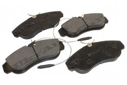 Тормозные колодки C Jumper I/F Ducato передн R16 Lucas
