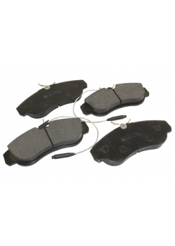 Тормозные колодки C Jumper I/F Ducato передн R16 Lucas