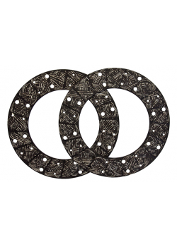 Накладки диска сцепления Богдан компл(2шт)