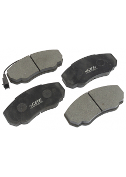 Тормозные колодки C Jumper II/F Ducato передн R15 Brembo