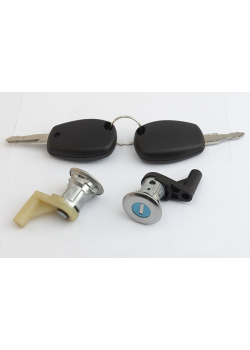 Личинка замка D Logan I 08> Sandero I Duster передн лев/прав комплект 2 шт