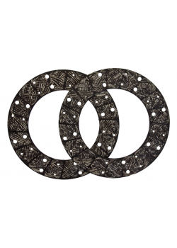 Накладки диска сцепления Богдан компл(2шт)+32заклепки