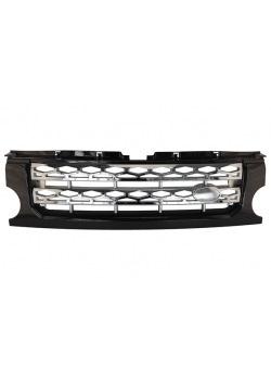 Решетка радиатора LAND ROVER Discovery 3 черно - хром